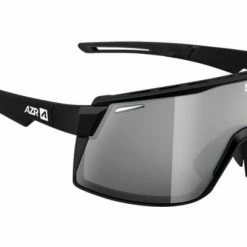 Lunettes AZR Sprint Noir Ecran Gris Miroir Noir / Rouge / Rouge
