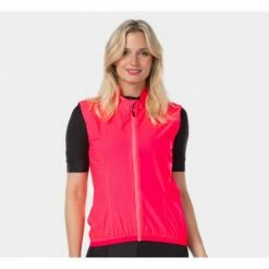 Veste Bontrager Circuit Wind Femme Radioactive Rose