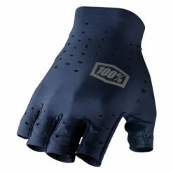 Paire De Gants Courts 100% Sling Bleu