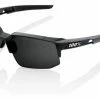 Lunettes 100% Speedcoupe Polished Black / Ecran PeakPolar Gris