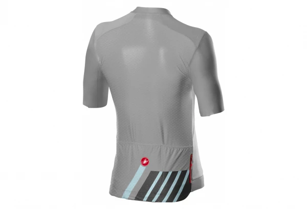 Maillot Manches Courtes Castelli Hors Categorie Gris Vortex – Image 2
