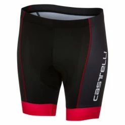 Cuissard Court Enfant Castelli Future Race Noir / Rouge
