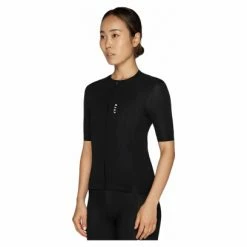 Maillot Manche Courtes Femme MAAP Training Shock Noir