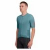 Maillot Manches Courtes Maap Stealth Race Fit Jersey Bleu Cyan