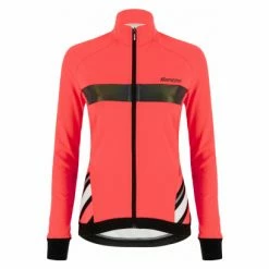 Veste Santini Coral Raggio Orange Femme