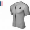 Maillot Manches Courtes LeBram Loze Gris Coupe Aero