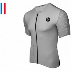 Maillot Manches Courtes LeBram Loze Gris Coupe Aero