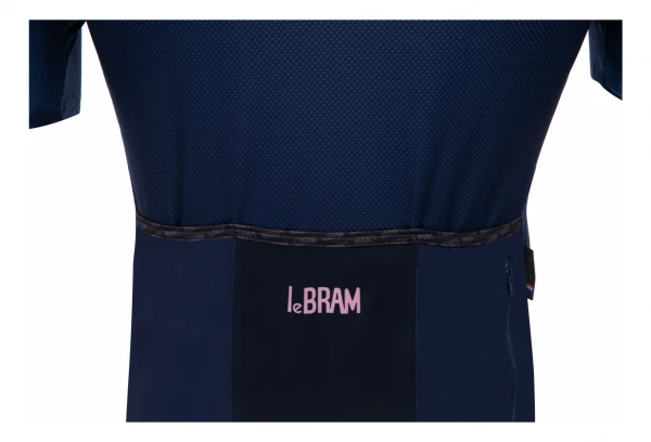 Maillot Manches Courtes LeBram Chaussy Bleu Marine Coupe Ajustée – Image 6