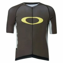 Maillot Manches Courtes Oakley Jersey 2.0 New Dark Brush / Beige