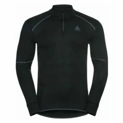 Maillot Manches Longues 1/2 Zip Odlo Active X-Warm Eco Noir