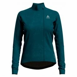 Veste Thermique Femme Odlo Zeroweight Ceramiwarm Vert