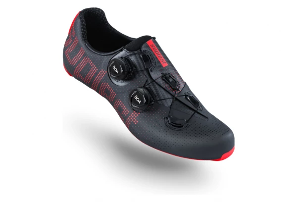 Chaussures Route Suplest Edge+ Pro Noir/Argent Noir / Rouge – Image 4