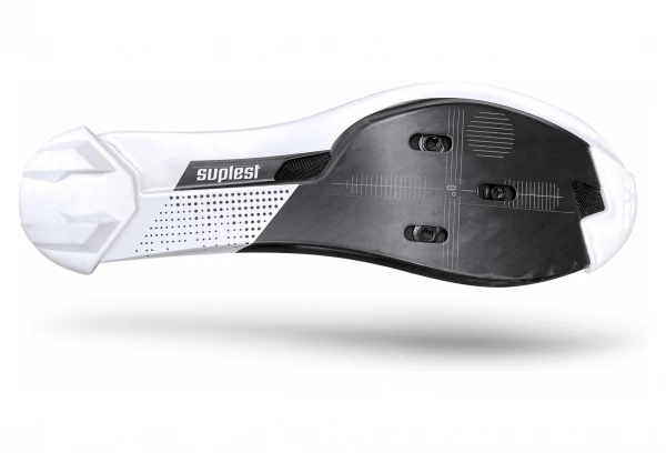 Chaussures Route Suplest Edge+ Performance Blanc/Noir Noir / Jaune / Fluo â Image 2