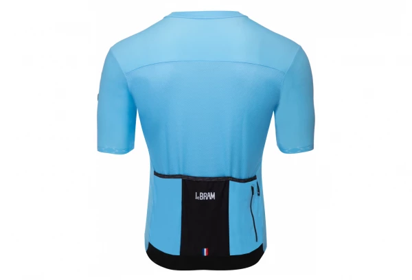 Maillot Manches Courtes LeBram Allos Bleu Ciel Coupe Ajustée – Image 3