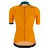 Maillot Manches Courtes Femme Santini Redux Genio Jaune Tuscany