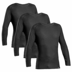 Sous-Maillot GripGrab Ride Thermal Manches Longues Noir (Pack 3)