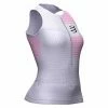 Débardeur Compressport Tri Postural Gris Rose Femme