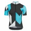 Maillot Manches Courtes Assos Rock Bleu Dam Noir