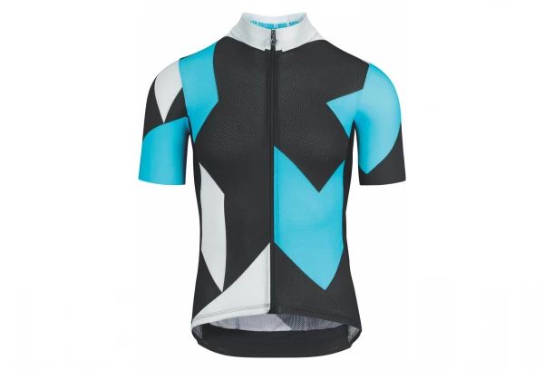 Maillot Manches Courtes Assos Rock Bleu Dam Noir