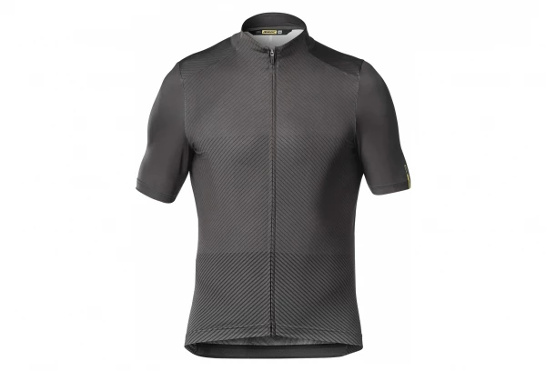Maillot Manches Courtes Mavic Cosmic Graphic Raven / Gris