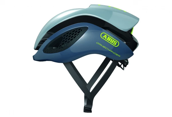 Casque Route Abus GameChanger Gris Clair Gris / Bleu