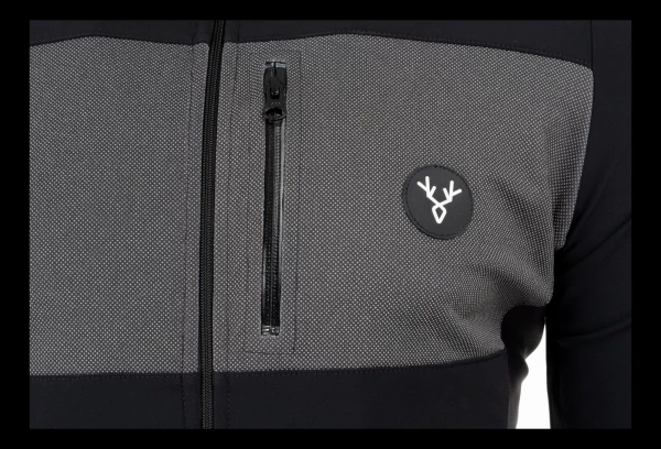 Veste Hiver LeBram Telegraphe Noir Coupe Ajustée – Image 4