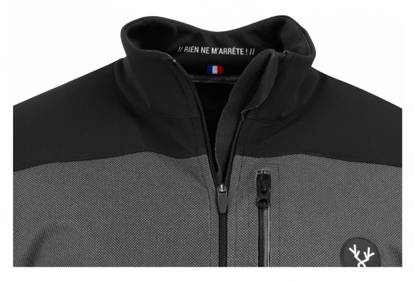 Veste Hiver LeBram Telegraphe Noir Coupe Ajustée – Image 5