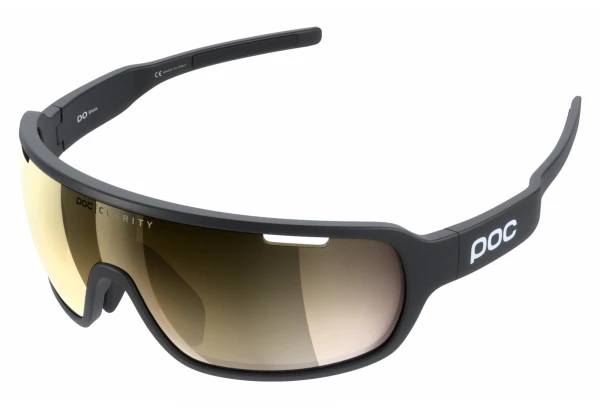Paire De Lunettes Poc DO Blade Clarity Noir Uranium / Miroir Or Violet Blanc / Miroir / Violet