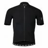 Maillot Manches Courtes Poc Aero-Lite Road Noir Uranium