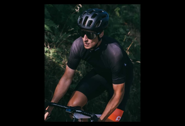 Cuissard Court Poc Essential Road VPDS Noir Uranium Blanc Hydrogen Orange – Image 6