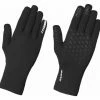 Paire De Gants Longs GripGrab Waterproof Knitted Thermal Noir