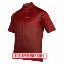 Maillot Manches Courtes Endura HumVee Ray LTD Chocolat / Marron