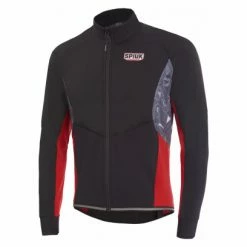Veste Thermique Déperlant Spiuk Unika Primaloft Noir Rouge