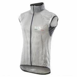 Six2 Gilet Coupe-Vent Sixs Ghost Transparent / Noir