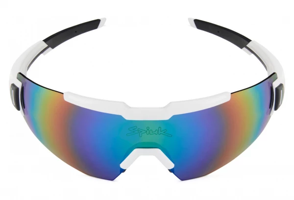 Paire De Lunettes Spiuk Profit Verre Vert Miroir Unisexe Blanc Noir / Orange – Image 2