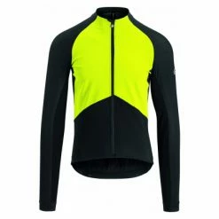 Veste Assos Mille GT Jacket Spring Fall Noir / Jaune