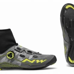 Chaussures Route Hiver Northwave Flash Arctic GTX Reflective Jaune Fluo