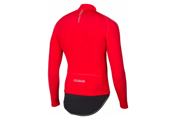 Maillot Manches Longues Spiuk Profit Cold&Rain Rouge – Image 2