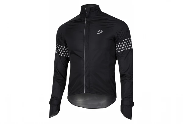 Veste Coupe-Vent Imperméable Spiuk Top Ten Waterproof Noir