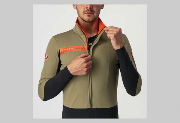 Veste Castelli Beta RoS Vert Olive – Image 4
