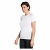 Maillot Manches Courtes Odlo Performance Light Blanc Femme