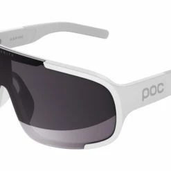 Paire De Lunettes Poc Aspire Clarity Blanc Hydrogen / Miroir Argent Violet Marron / Miroir / Violet