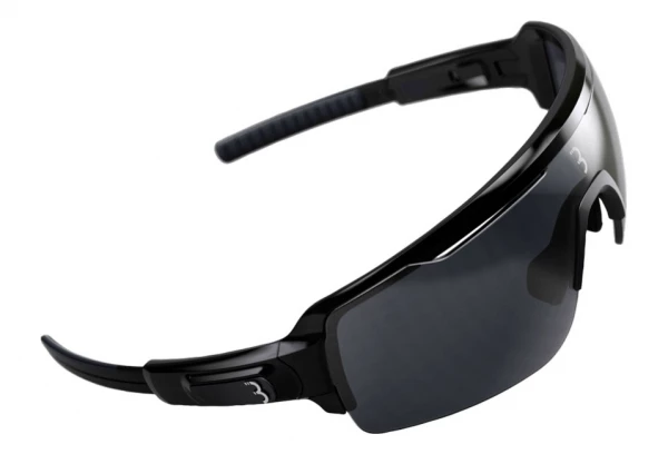 Lunettes BBB Commander Noir Brillant Noir / Gris