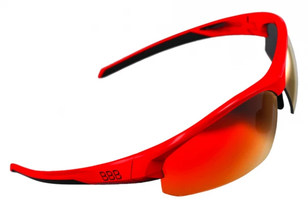 Lunettes BBB Impress Rouge Noir / Noir