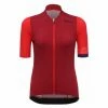 Maillot Manches Courtes Femme Santini Genio Rouge