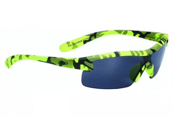 Lunettes BBB Kids 1 écran Camouflage Jaune Rouge / Noir