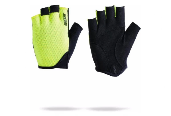 BBB Gants Courts Racer Jaune – Image 2