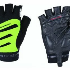 Gant Court BBB Equipe Noir Jaune