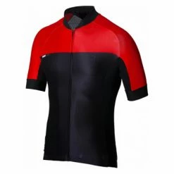 BBB Maillot Manches Courtes RoadTech Noir Rouge