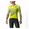 Maillot Manches Courtes Castelli Climber's 3.0 SL Jaune / Bleu